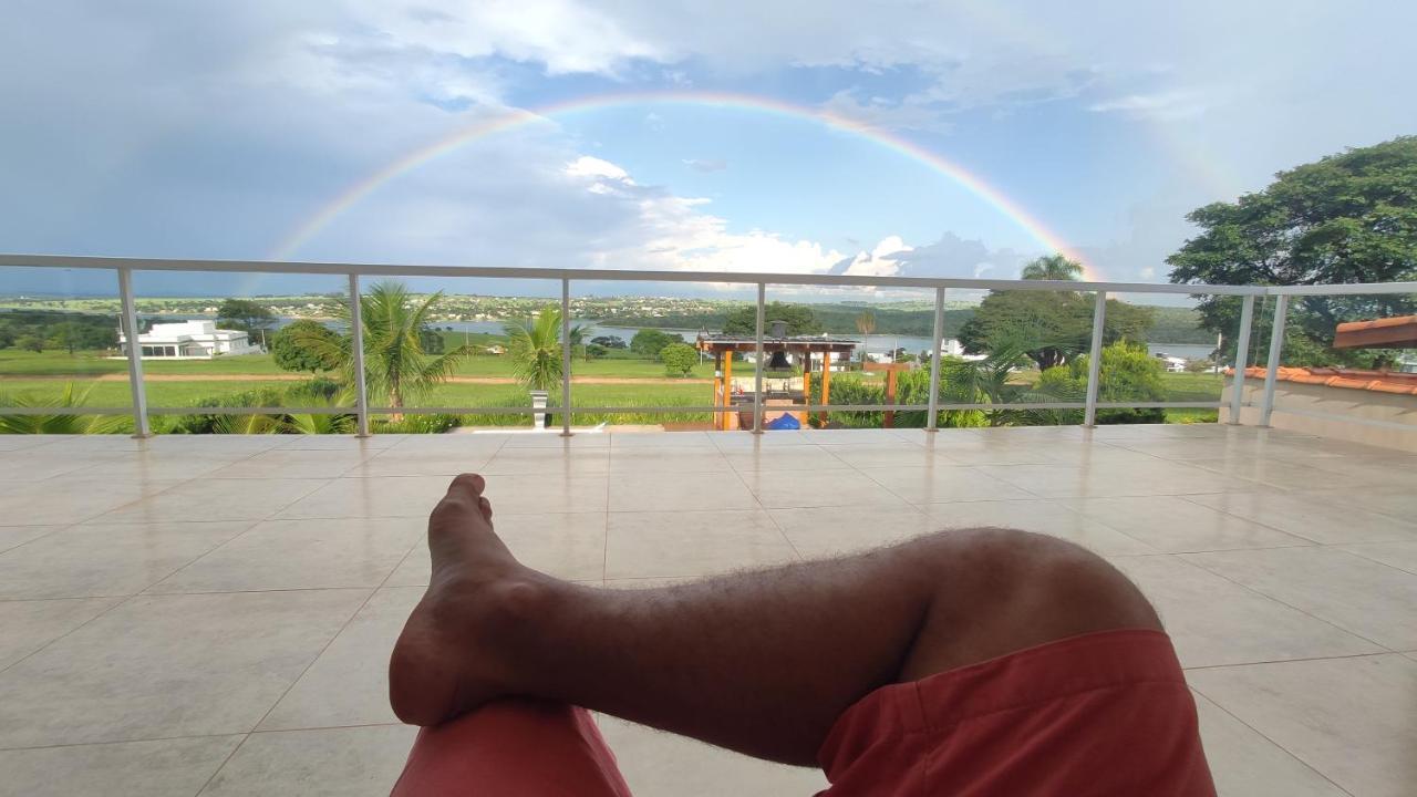 הוילה Itaí Minha Casa Na Represa Riviera Santa Cristina II מראה חיצוני תמונה